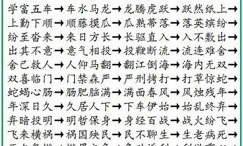 依字龙成语接龙_依字龙成语接龙带拼音